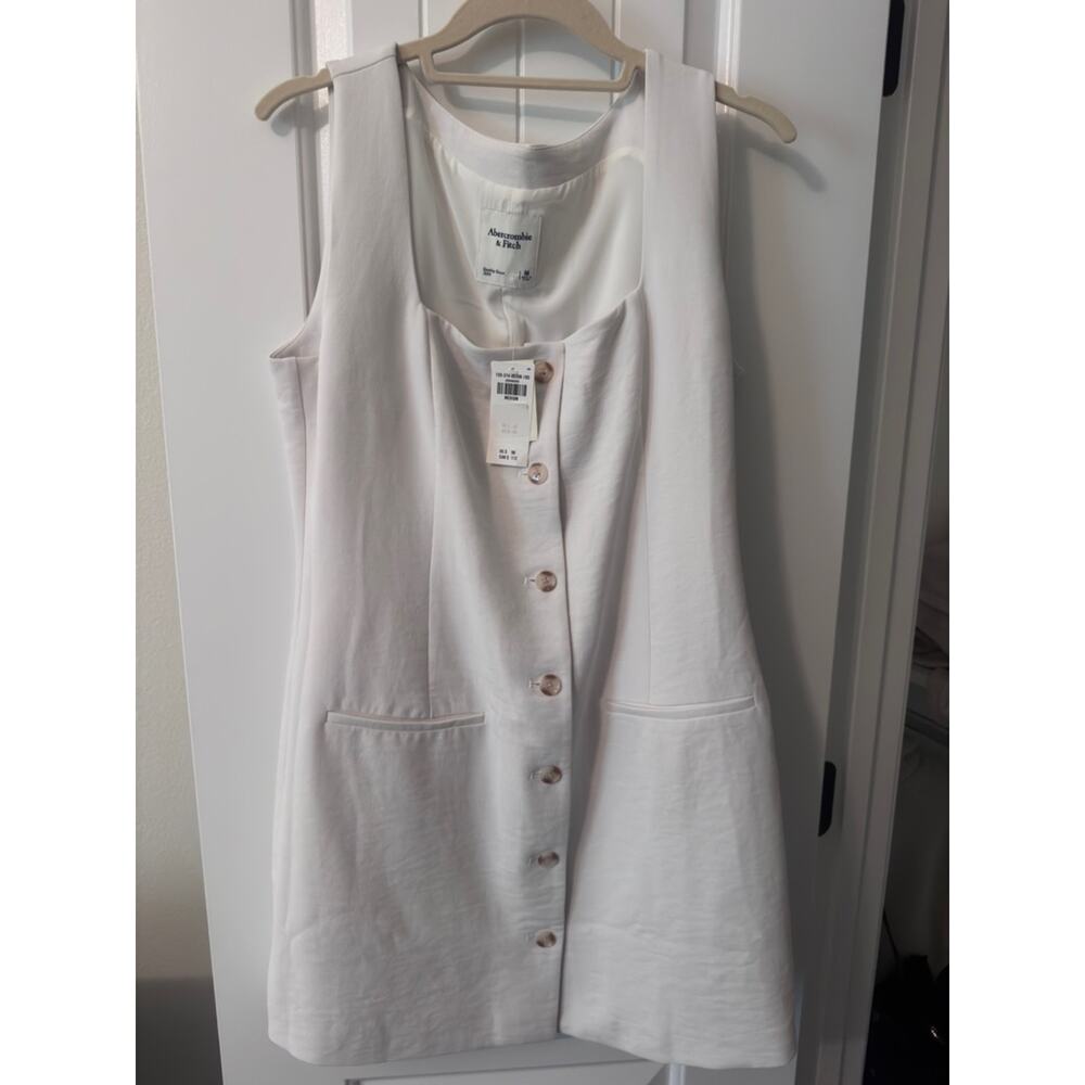 Abercrombie & Fitch Button-Front Mini Dress - Picture 4 of 5